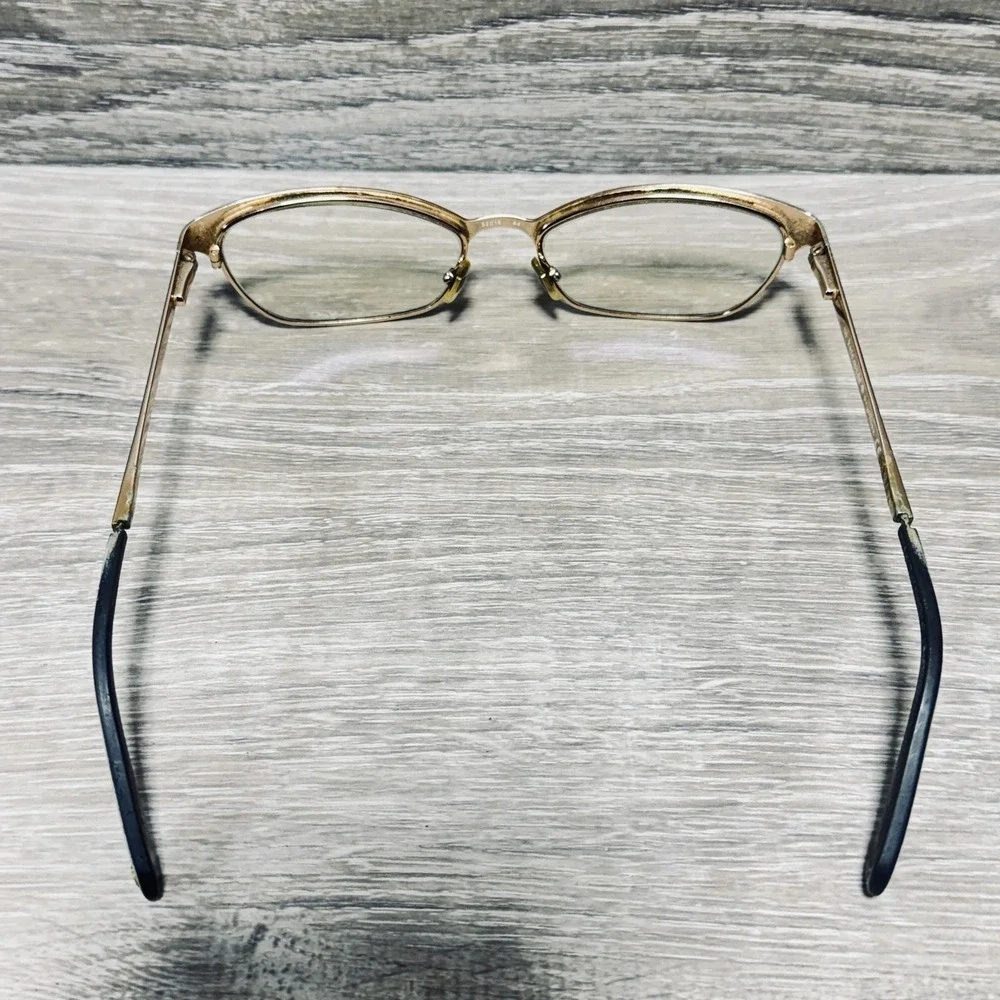 Kate Spade New York Leticia 0JNA Metal Eyeglass Frames Womens 135 Blue Polka Dot